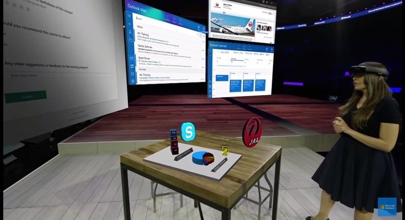 米MicrosoftとJAL、「HoloLens」活用の最新デモ公開！機体整備方法を飛躍的にわかりやすく