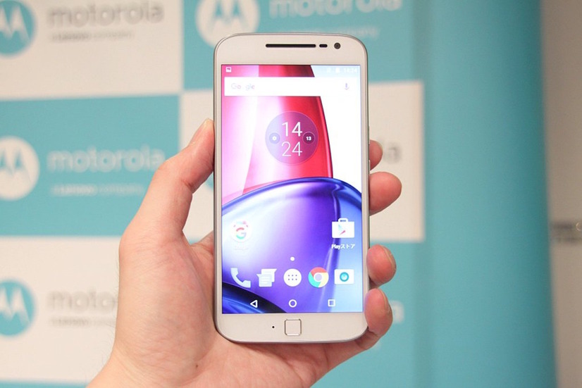 モトローラ・モビリティ・ジャパンが22日に発売を開始する、SIMロックフリー端末の「Moto G4 Plus」