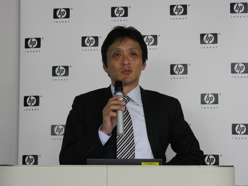 日本HP執行役員パーソナルシステムズ事業統括マーケティング統括本部長 松本光吉氏