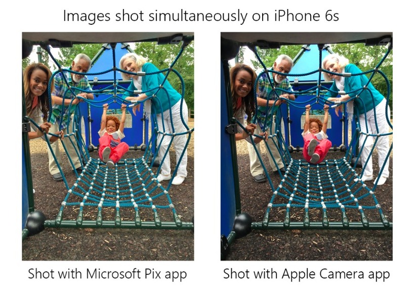 Microsoft、自動補正AI搭載のiPhone向けカメラアプリ「Pix」リリース