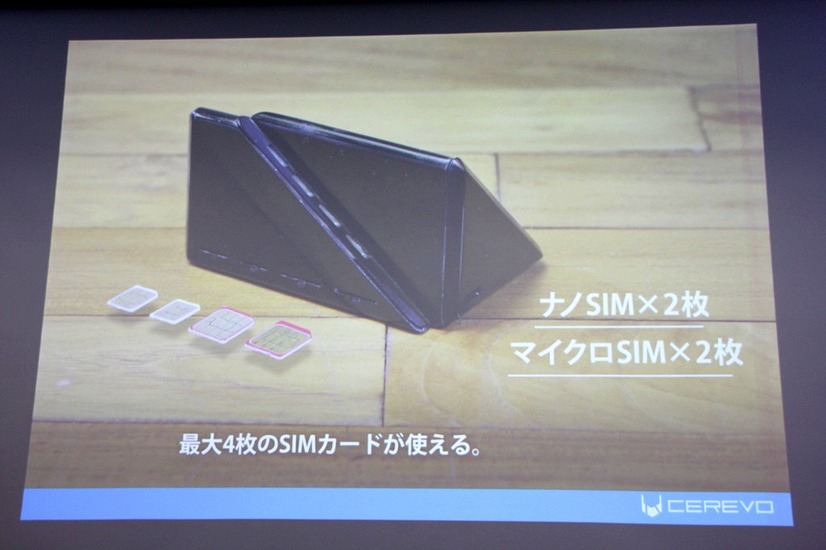 最大4回線のSIMカードを自由に切り換えて使用できる新製品「SIM CHANGER デルタ」