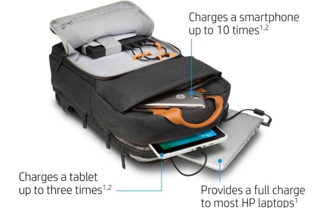 22,400mAh大容量バッテリー搭載のバックパック！ HPが発表