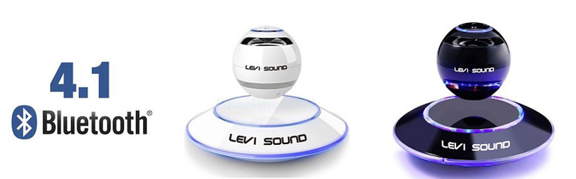 世界初！浮遊しながら回転するワイヤレススピーカー「LEVI SOUND」