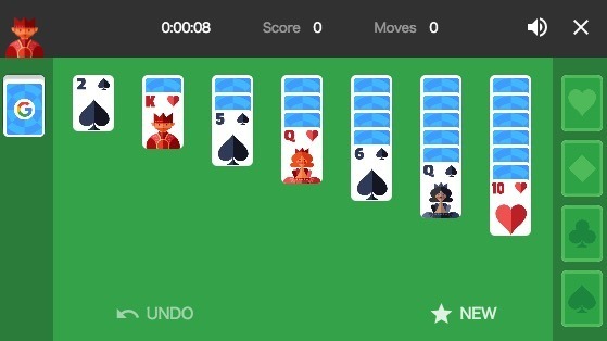 ググるだけで遊べる！Googleが「ソリティア」「マルバツゲーム」を公開