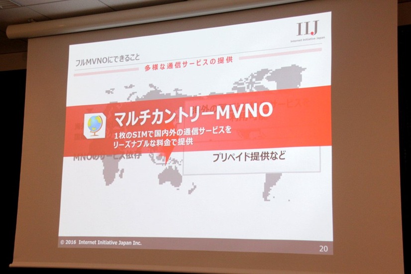 マルチカントリーMVNOにより、1枚のSIMで国内外の通信サービスを低料金で提供できる