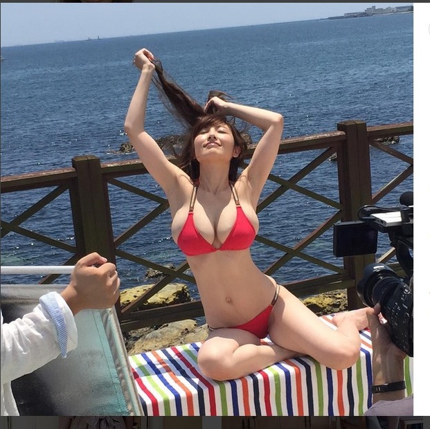 熊田曜子、イメージDVDが増版！衝撃オフショットを公開
