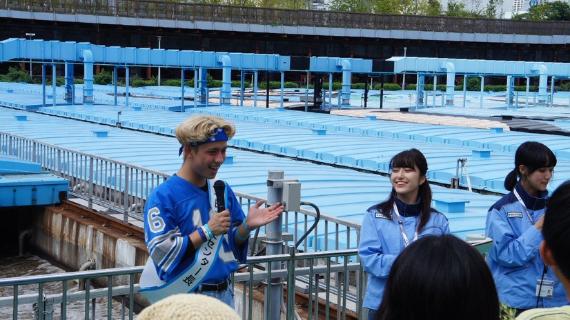 りゅうちぇる、東京都下水道局1日水再生センター長に！