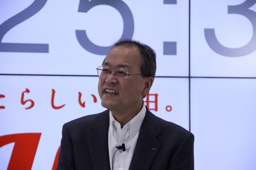 KDDI 代表取締役社長 田中孝司氏