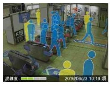 人物はアイコンとして表示されるためプライバシー面での問題が発生しない（画像はプレスリリースより）