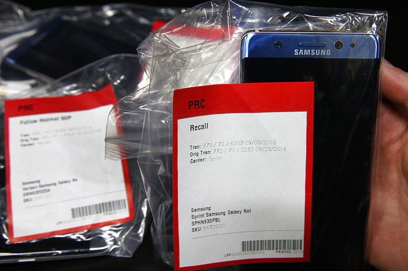 米消費者製品安全委員会がGalaxy Note 7をリコール　（C）Getty Images