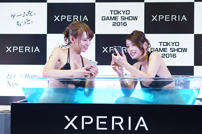 大盛況！Xperiaのお姉さんは今年もスゴかった……東京ゲームショウ 2016