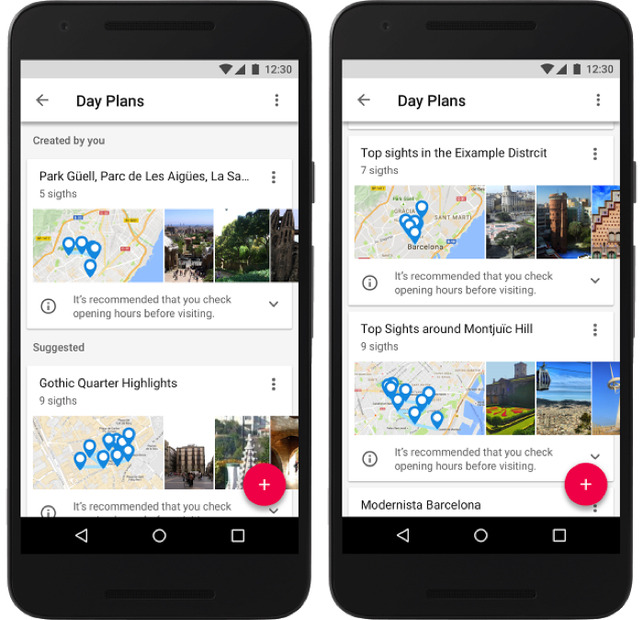 Google、旅程管理アプリ「Google Trips」リリース……人気の観光スポットなどを提案