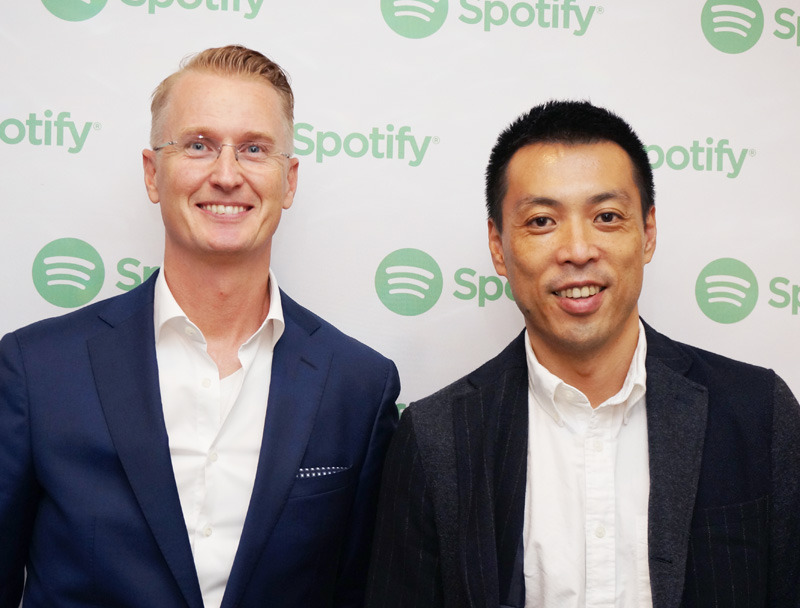 Spotify本社のステファン・ブロム氏、スポティファイジャパンの野本晶氏