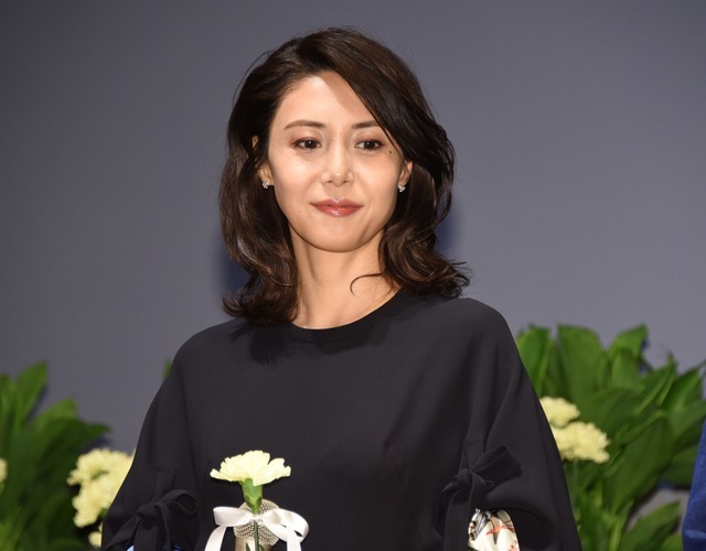 松嶋菜々子／ドラマ「砂の塔～知りすぎた隣人」特別試写会＆舞台挨拶
