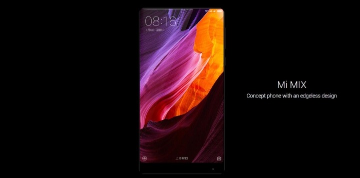 ほぼベゼルレス！Xiaomiが6.4インチファブレット「Mi MIX」を発表