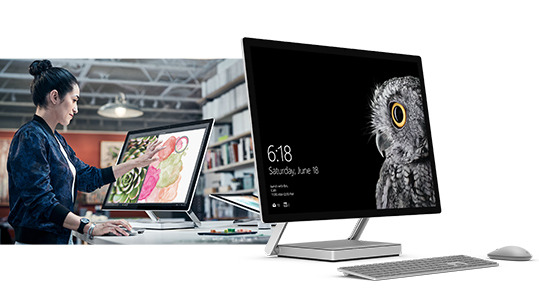 iMacを超えた？Microsoftが高性能デスクトップPC「Surface Studio」発表