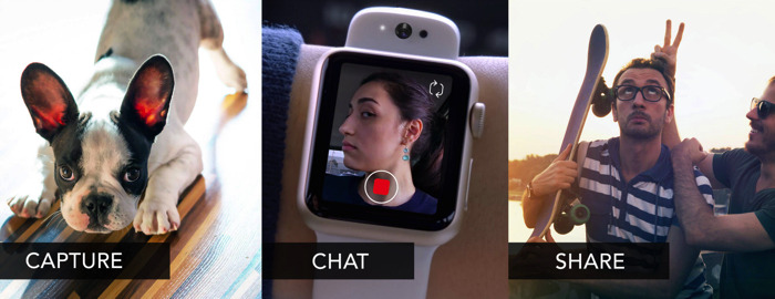 Apple Watchで写真も動画もOK！ バンドにカメラとマイクを内蔵した「CMRA for Apple Watch」