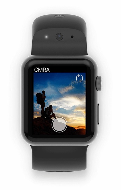 Apple Watchで写真も動画もOK！ バンドにカメラとマイクを内蔵した「CMRA for Apple Watch」