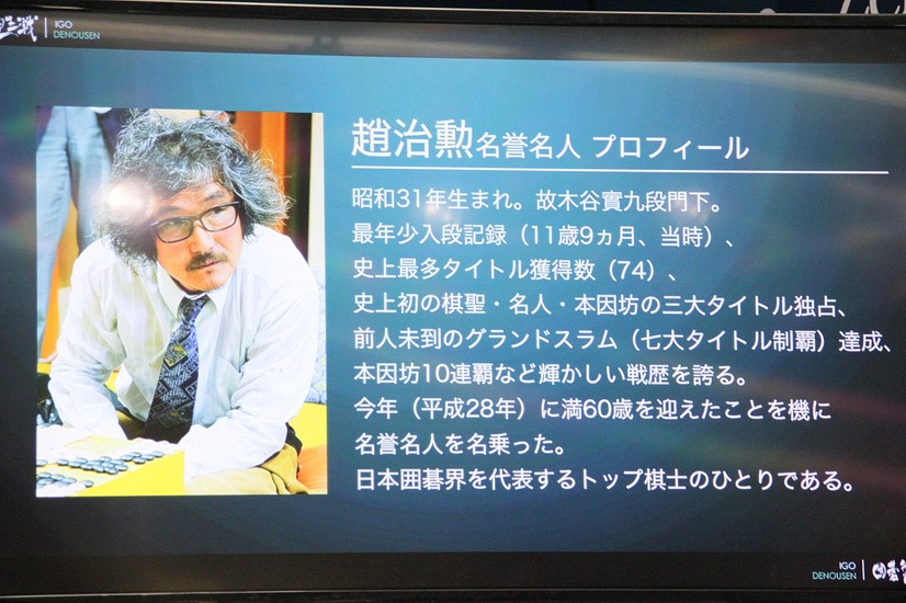 趙治勲名誉名人のプロフィール