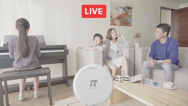 360度カメラ「Pi SOLO」登場！撮影者が写り込まず、LIVE映像のSNS共有も可能