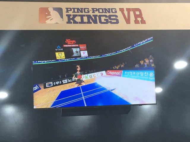 【G-STAR 2016】打球感がたまらない・・・スマッシュ、カットボールも打てた！VRで卓球ができちゃう『Ping-Pong Kings VR』プレイレポ