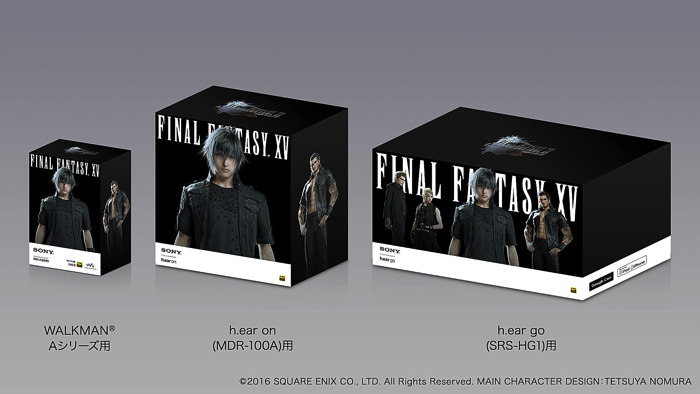 ソニー、「ファイナルファンタジーXV」特別仕様のハイレゾ対応アイテムを発売！