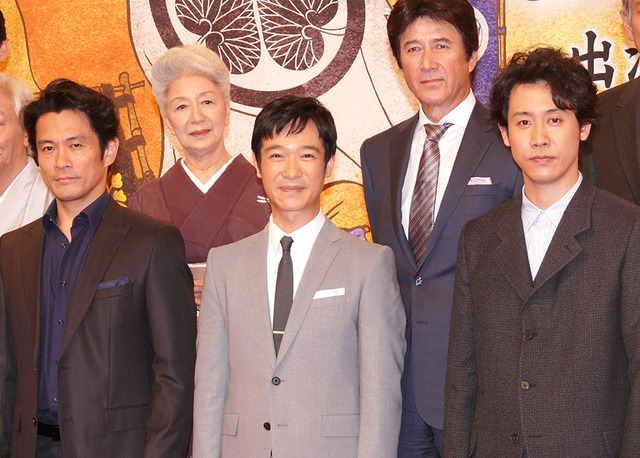 内野聖陽、堺雅人、大泉洋／NHK大河ドラマ「真田丸」キャスト発表会見