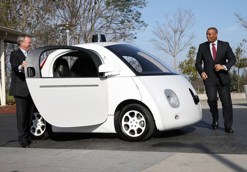 Googleの自動運転車 （c）Getty Images