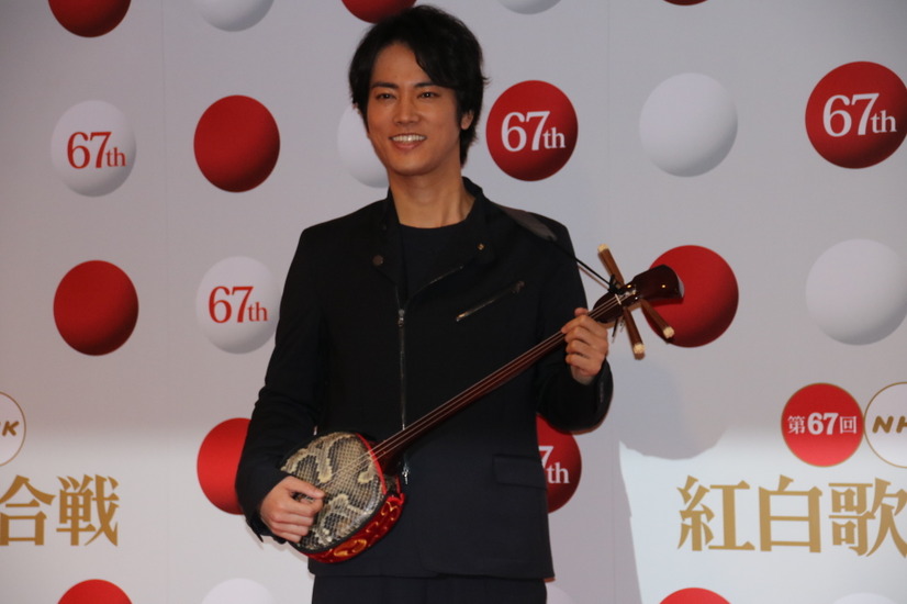 【NHK紅白】桐谷健太、「桃太郎」と「金太郎」から祝福受ける