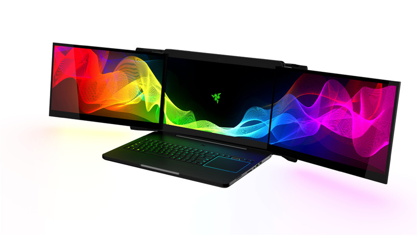 ノートPCに4Kディスプレイが3枚！Razerからゲーミングノートがお目見え