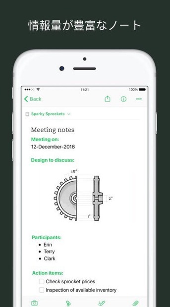 iOS版「Evernote」がメジャーアップデート！編集・アカウント機能が便利に