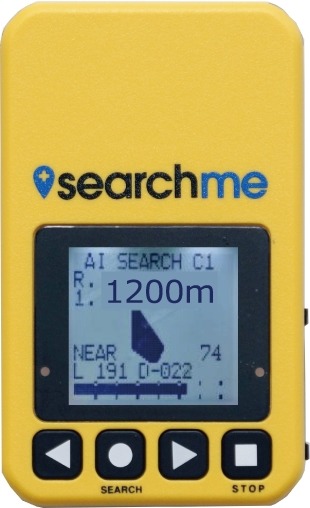 『SEARCH-ME』親機 SMM-01 捜索モデル（画像はプレスリリースより）