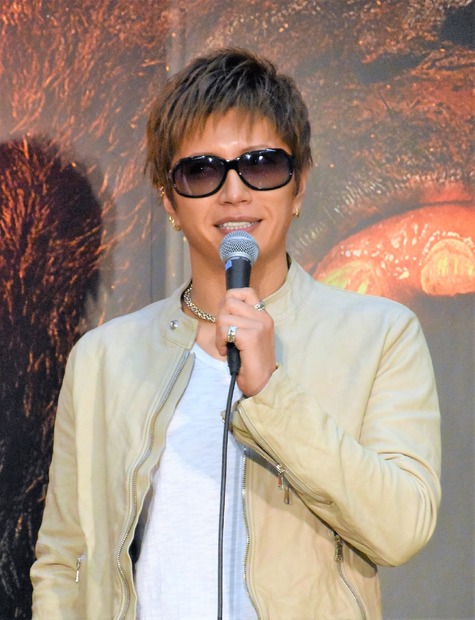 映画『キングコング：髑髏島の巨神』への熱い思いを語るGACKT。「ジュラシックパークの20倍面白い」と断言