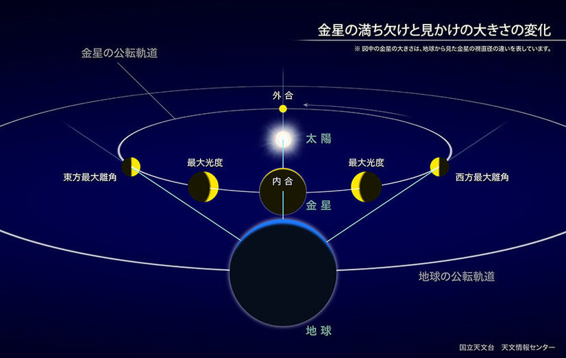 金星が今夜、最も明るく見える「最大光度」に！