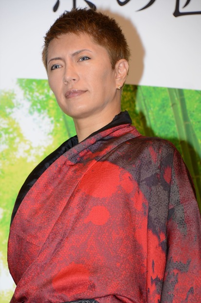 GACKT【写真：鶴見菜美子】