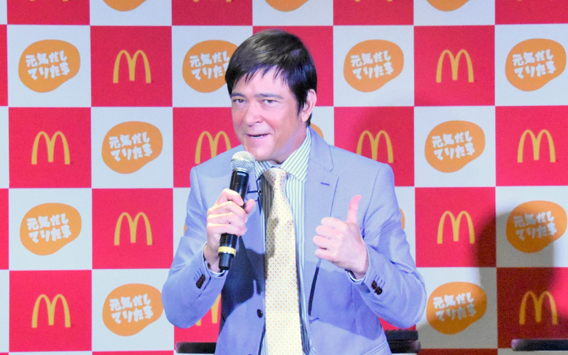 マクドナルドのCM決定に懇親の「クゥーッ!!!」が出た川平慈英（撮影：non）