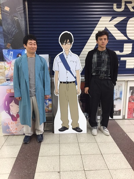 岡山出身の雉田役・前野朋哉も登壇！　映画「ひるね姫」の舞台で挨拶