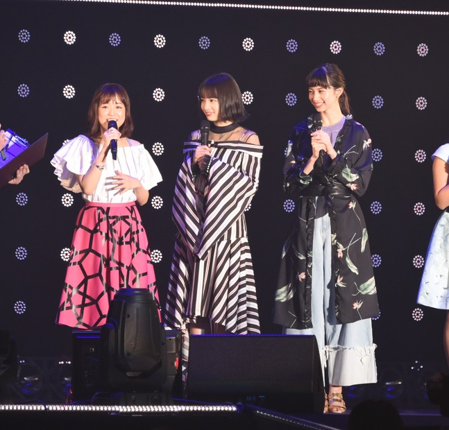 大原櫻子、広瀬すず、中条あやみ（撮影：竹内みちまろ）