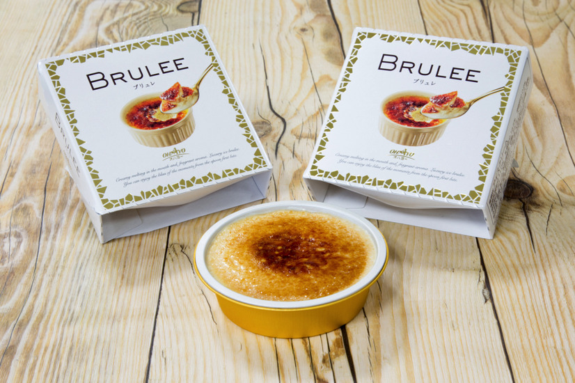 クレーム・ブリュレがアイスに！スプーンで割って食べる「BRULEE」登場