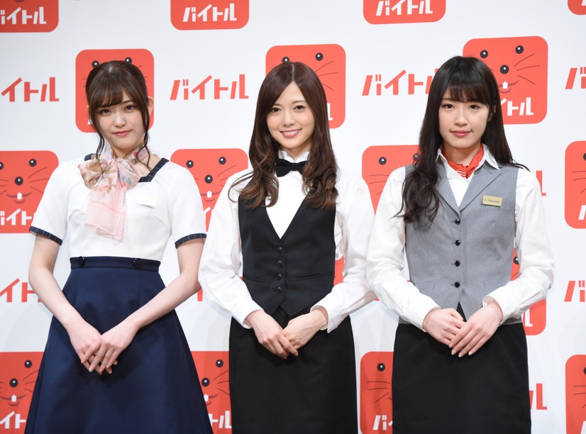 乃木坂46・白石麻衣、松村沙友理、高山一実が受付嬢など制服姿で登場