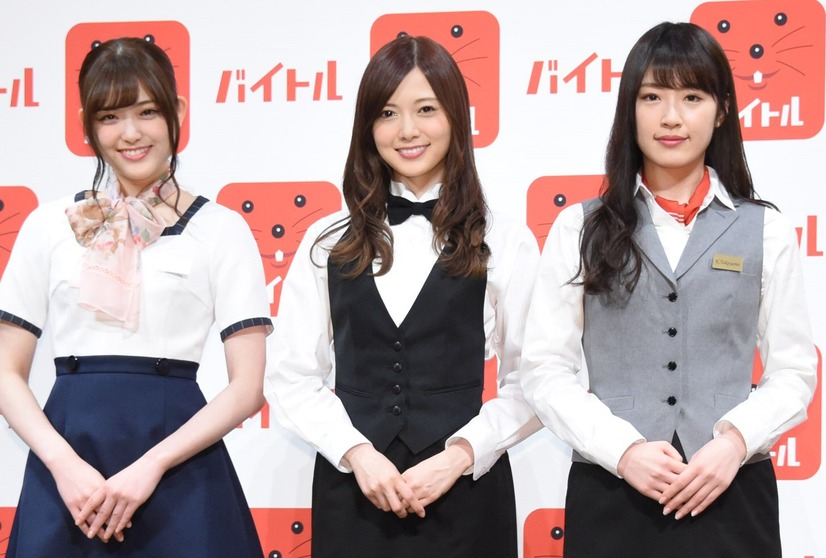 乃木坂46・白石麻衣、松村沙友理、高山一実が受付嬢など制服姿で登場