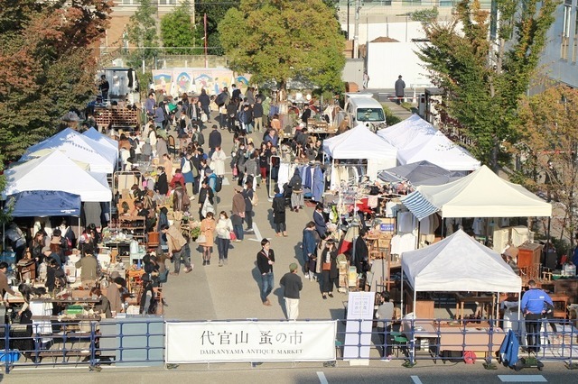 「代官山蚤の市」過去イメージ