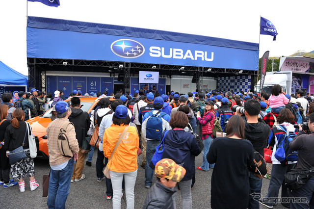 SUPER GT第2戦イベント広場の様子