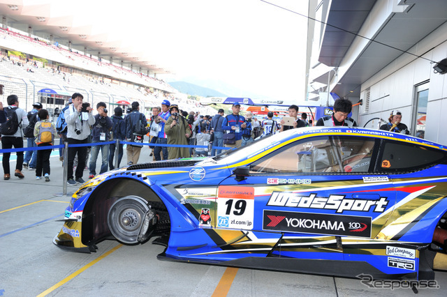 SUPER GT第2戦オープンピットの様子