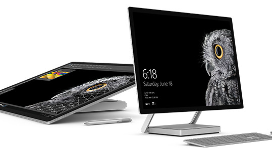 マイクロソフト、高性能デスクトップPC「Surface Studio」を6月15日に日本で発売