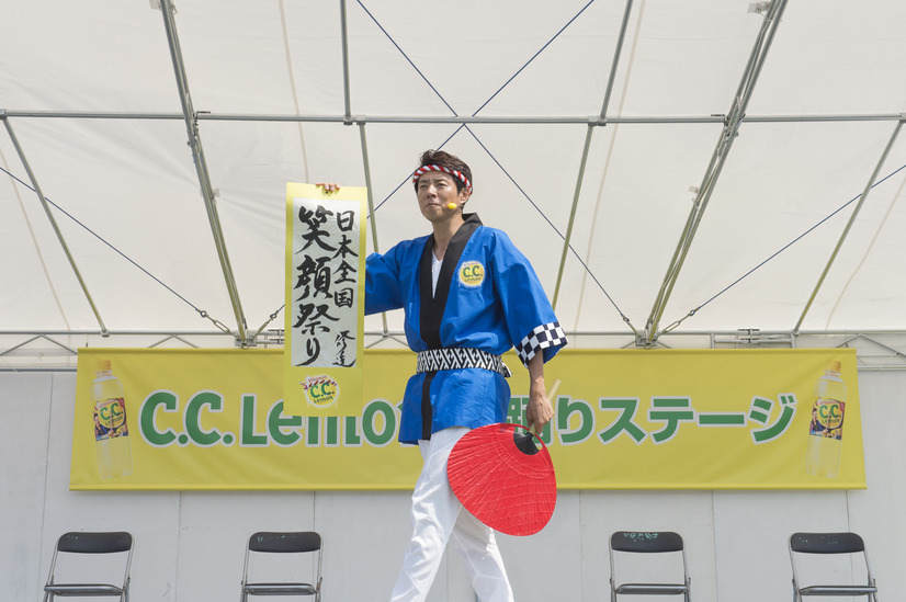 松岡修造、イベントで“晴れ男”ネタを自ら披露！「暑いの、オレのせいじゃないぞ！」