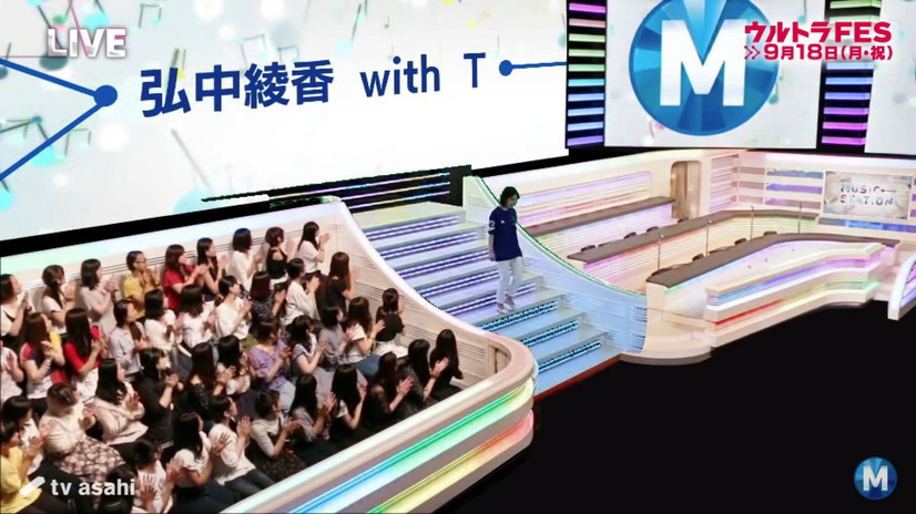 Mステの階段を体験！テレビ朝日本社アトリウム1Fにジェネレーターが登場