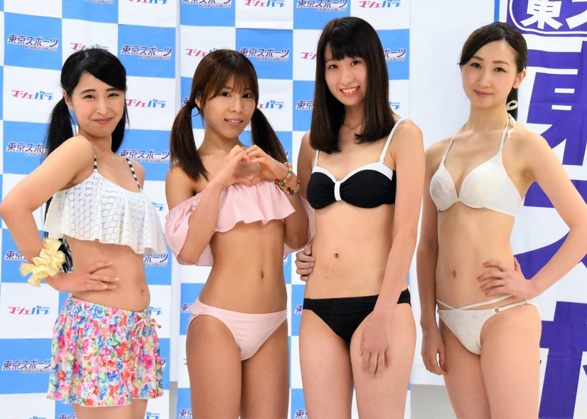 右から、奥川　チカリ、朝比奈　くるみ、大岩根　綾奈、丸吉　佑佳