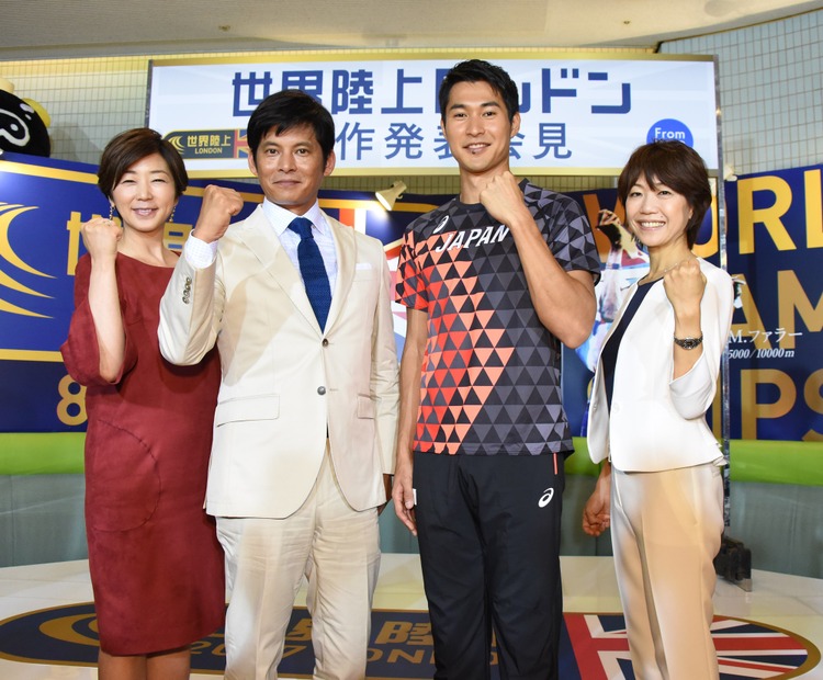 織田裕二、陸上トークが止まらず……中井美穂＆高橋尚子からたしなめられ大慌て？