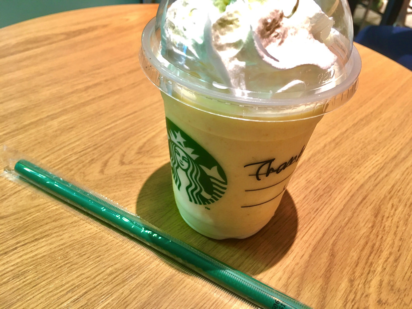 スタバの「キーライム クリーム ＆ ヨーグルト フラペチーノ」を実際に食べてきた
